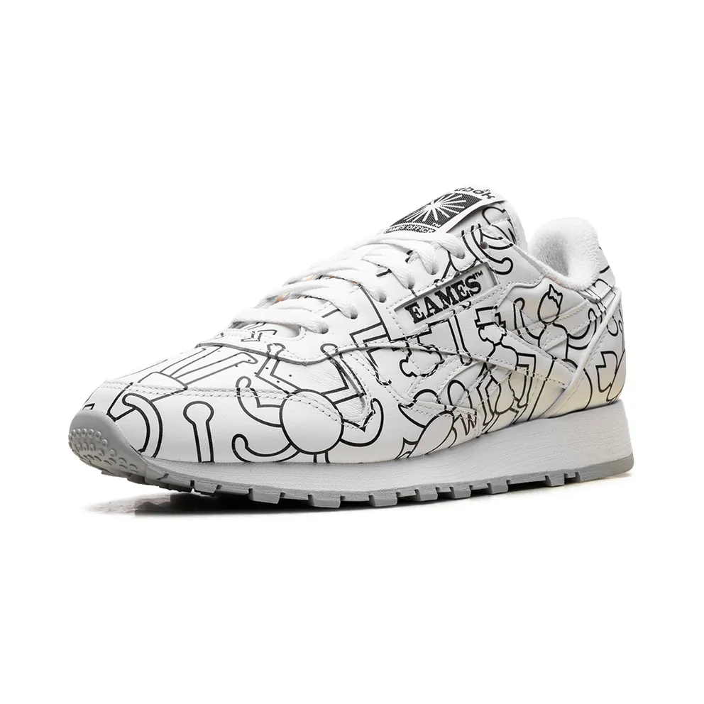 Reebok Eames Classic Leather Shoes Cloud White / Cloud White / Core Black (GY6393)