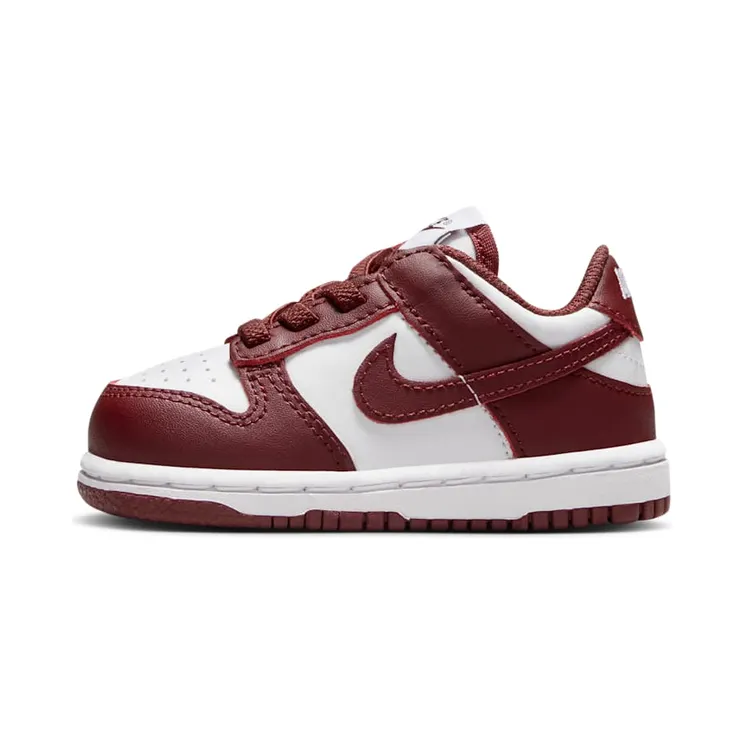 Nike Dunk Low “White / Gym Red / Redwood” (FB9107-115)