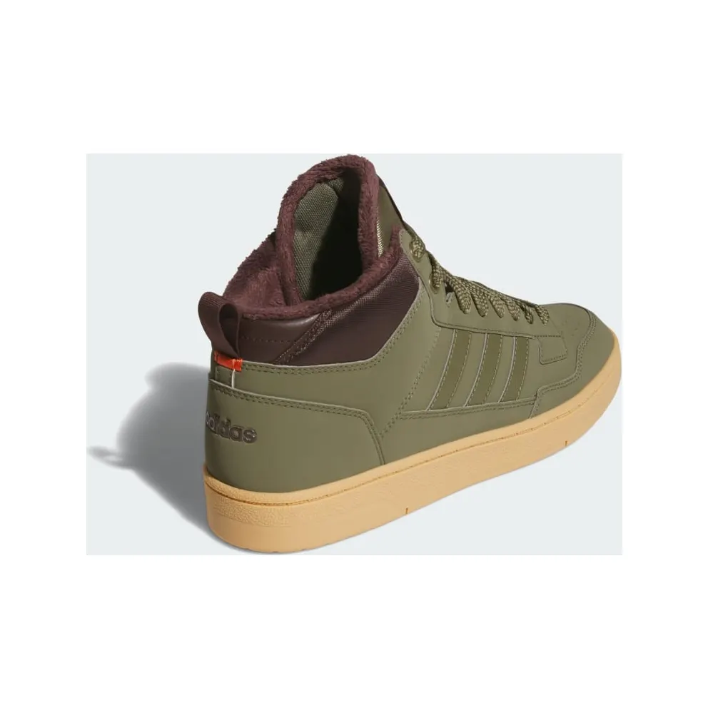 Adidas Rapid Court Mid Winterized Olive Strata / Shadow Brown / Gum (JR0184)