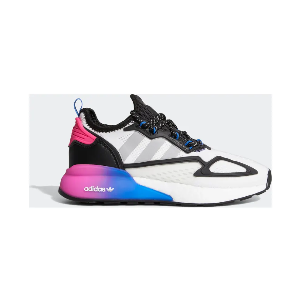 adidas ZX 2K Boost Schuh Cloud White / Grey Two / Blue (FY1942)