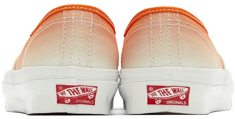 Vans Orange & White OG Authentic L (VN0A4BV9B4S1)