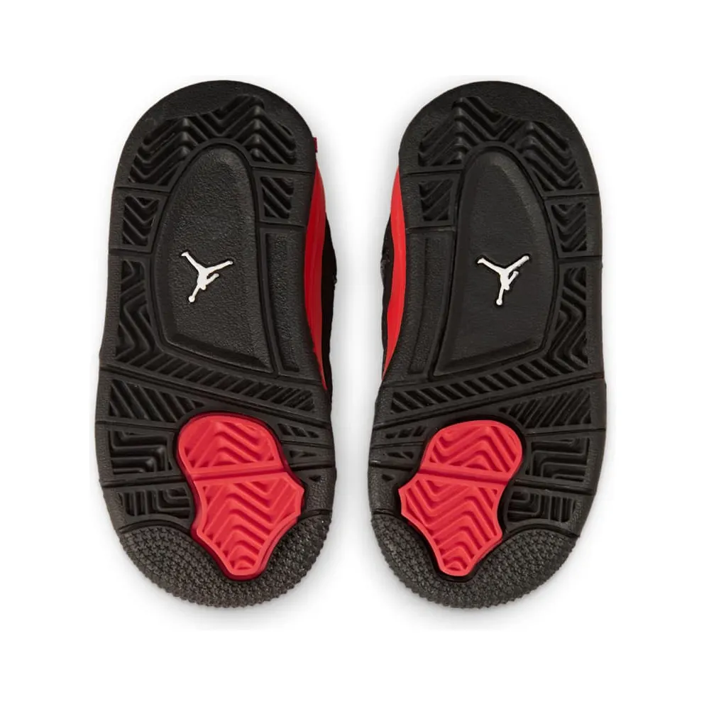 Air Jordan 4 Retro Red Thunder (TD) – “Black / Multi-color-multi-color-crimson” (BQ7670-016)