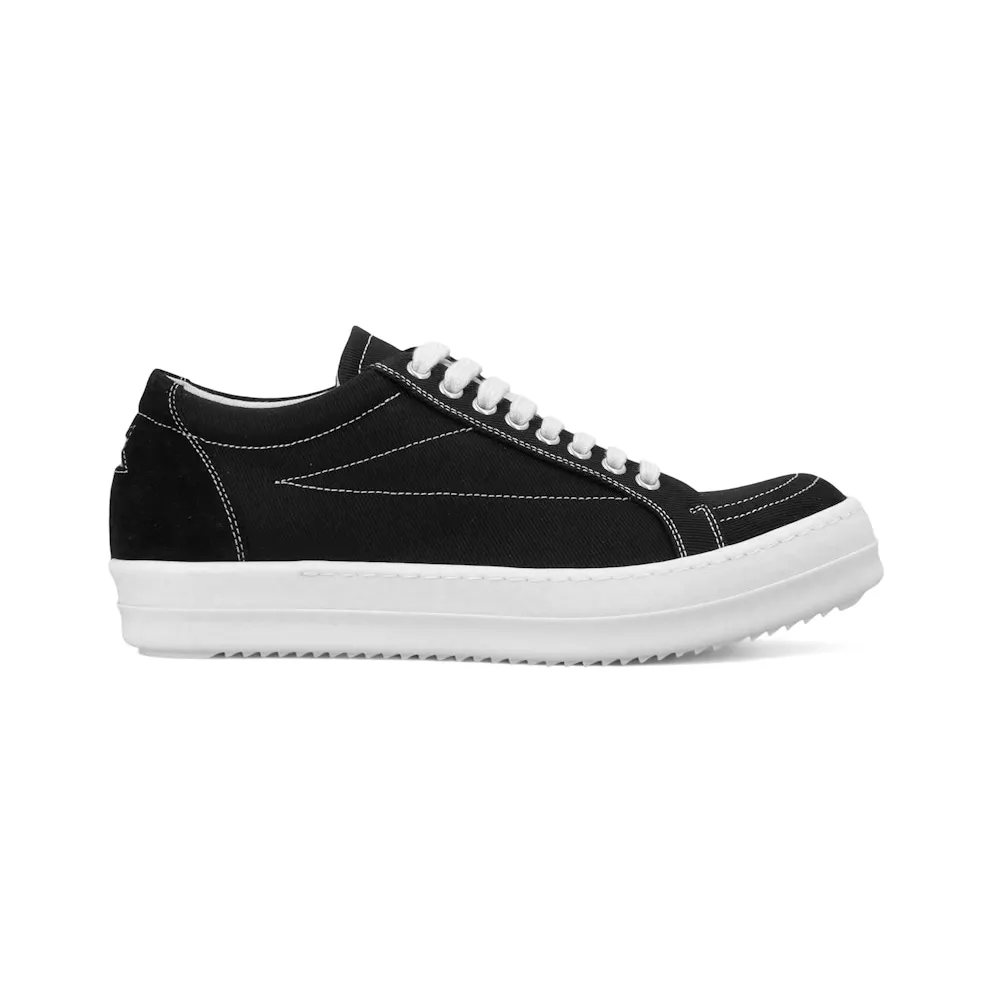 Rick Owens DRKSHDW Temple Penta Vintage Sneaks Black Milk (DS01F4821-DOLVT3-91)