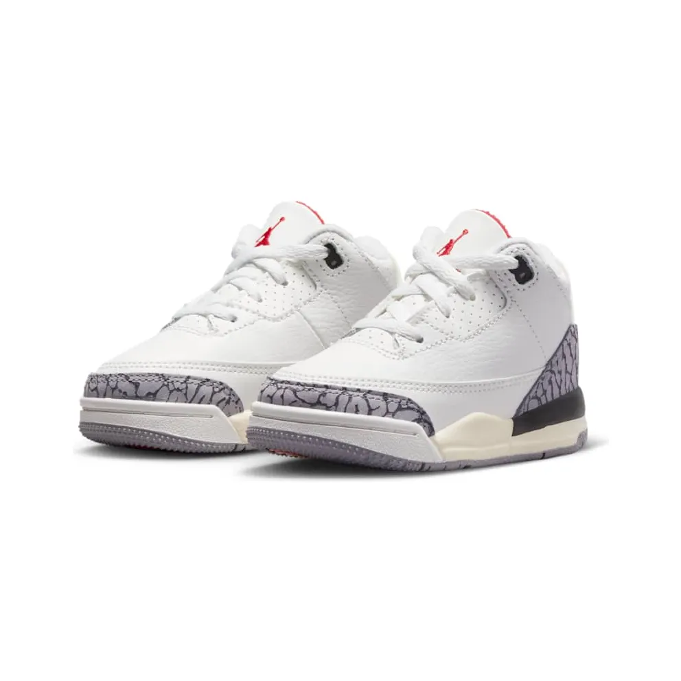 Air Jordan 3 TD “White Cement Reimagined 2023” (DM0968-100)