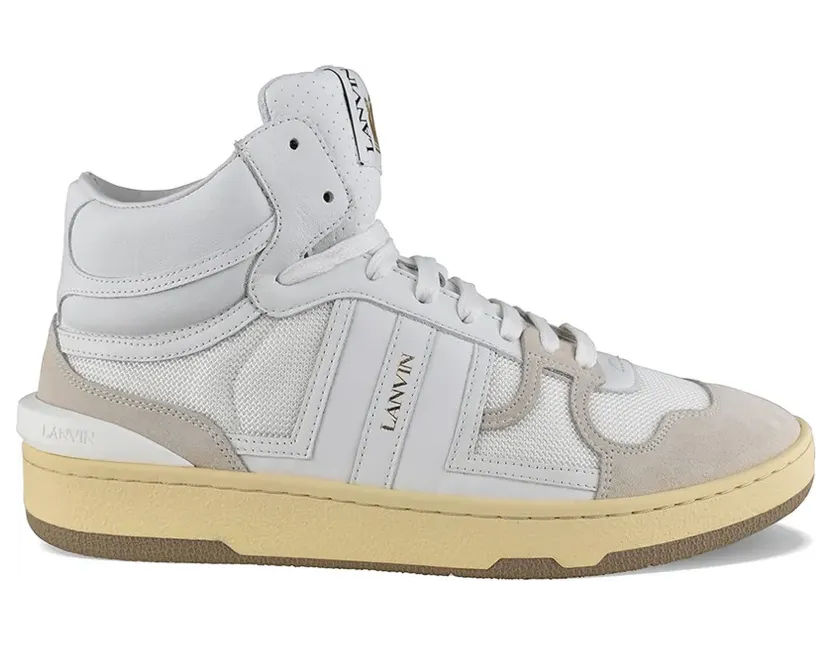 Lanvin High-top Clay “White” (FMSKDK01NASHA2000)