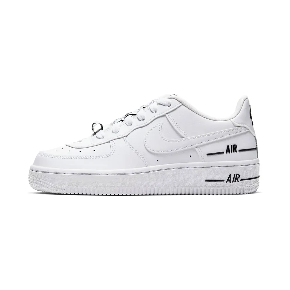 Air Force 1 LV8 3 White Black (GS)