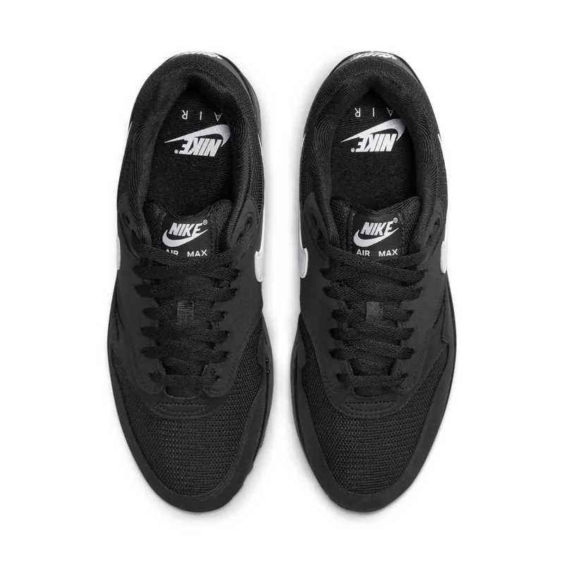 Nike Air Max 1 Black White Swoosh (FZ0628-010)