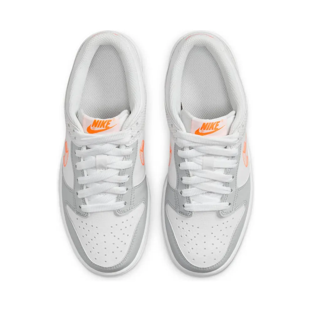 Nike Dunk Low SE Sketch Swoosh Orange (GS) (DR0171-100)