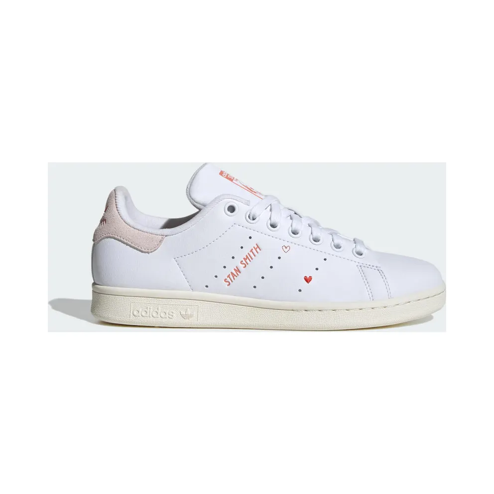 adidas Stan Smith Shoes Cloud White / Putty Mauve / Bright Red (IG8482)