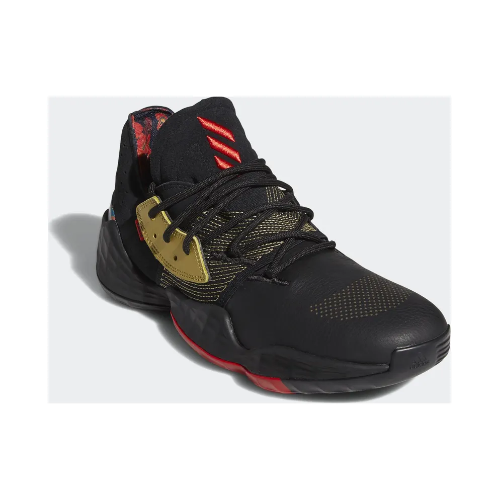 adidas Harden Vol. 4 Forbidden City Chinese New Year (2020) Core Black/Gold Metallic/Scarlet (FW3136)