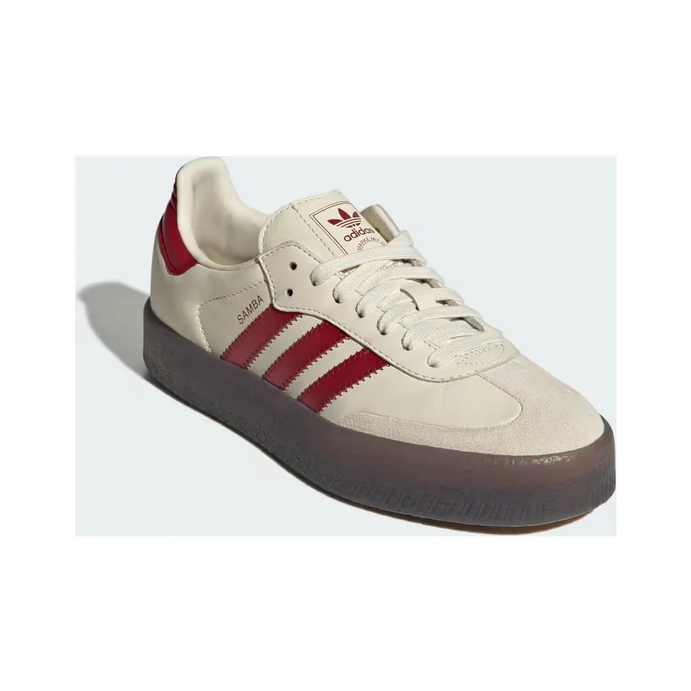 adidas Sambae Cream White Shadow Red