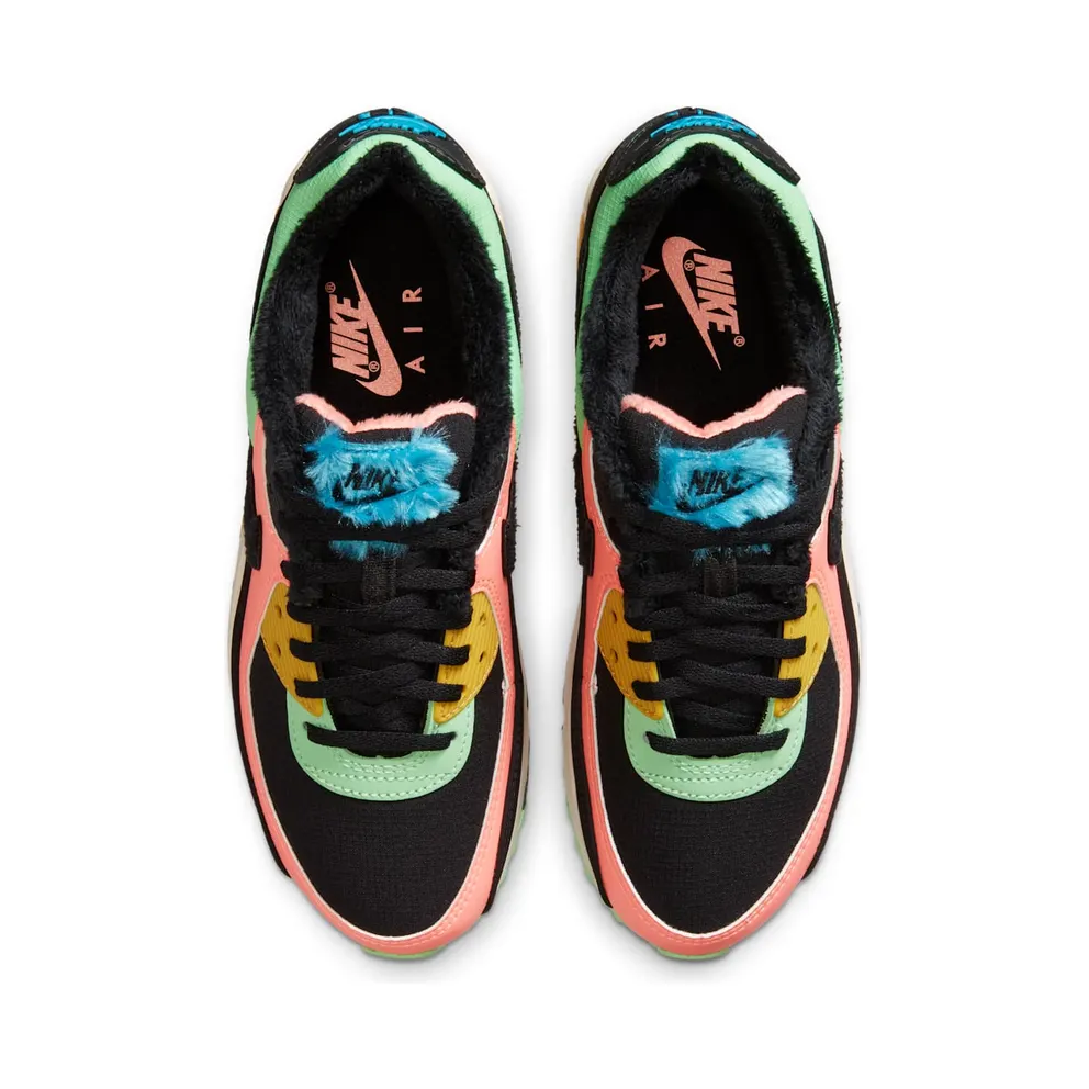 Nike Air Max 90 Atomic Pink Solar Flare (W) Atomic Pink/Laser Blue-Solar Flare-Black (CT1891-600)