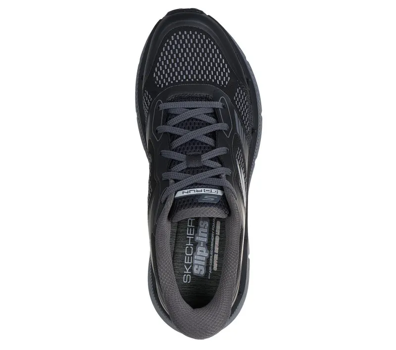 Skechers Slip-ins: Max Cushioning Premier 2.0 – Leigh – Black / Houtskool – “Black” (220774 BKCC)