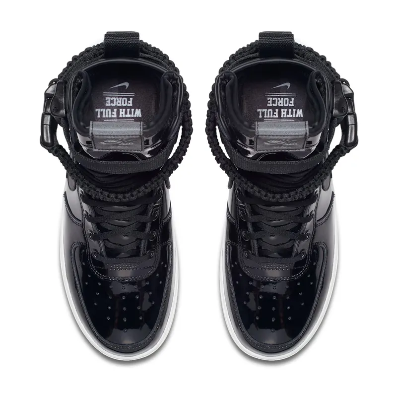 Nike SF Air Force 1 High Ruby Rose Force Is Female Black (W) Black/Black-Reflect Silver-Cool Grey (AJ0963-001)