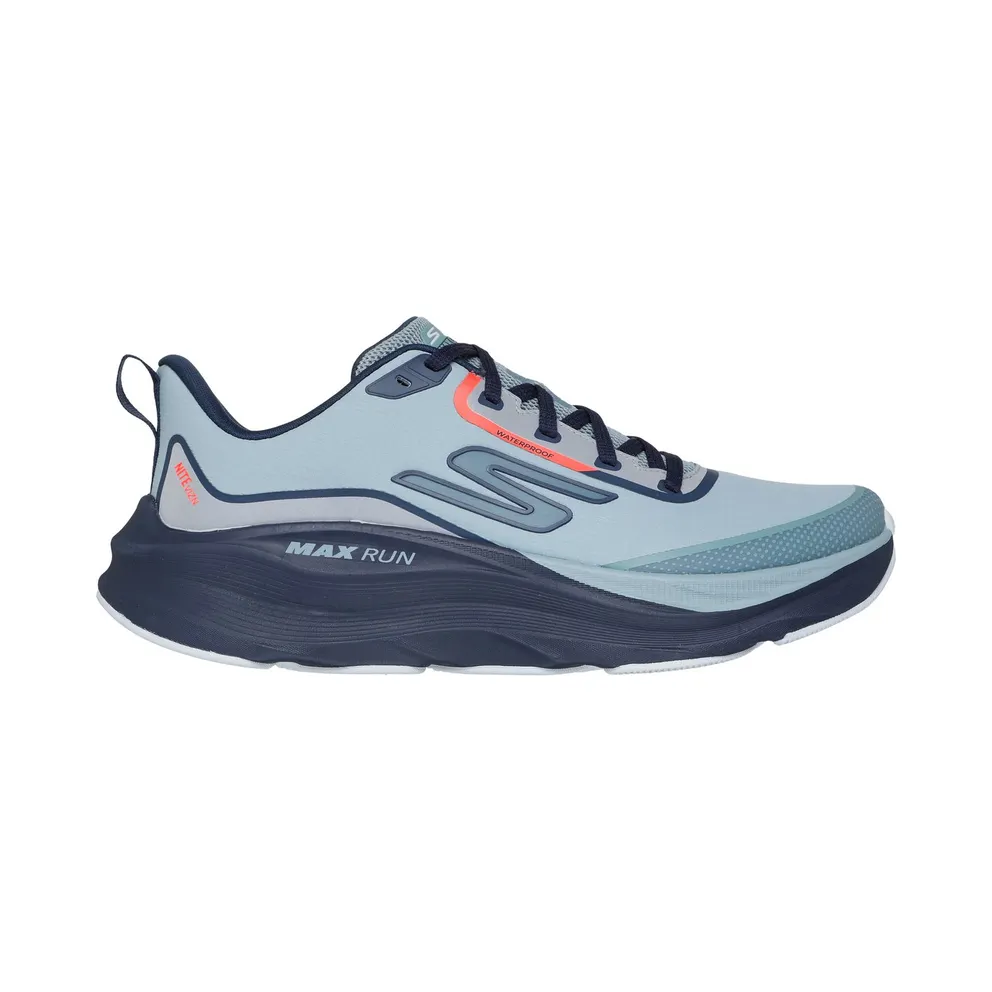 Skechers Waterproof: Max Run – Vorteza Sneaker Leigrijs
