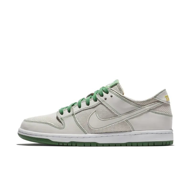 Nike SB Dunk Low Decon Ishod Wair Mismatch White/White-Aloe Green-Tour Yellow (AR1399-113)