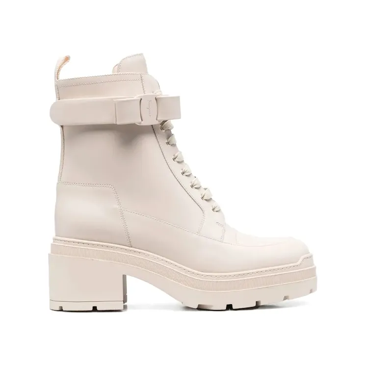 Ferragamo Bootie White (01D634753733)