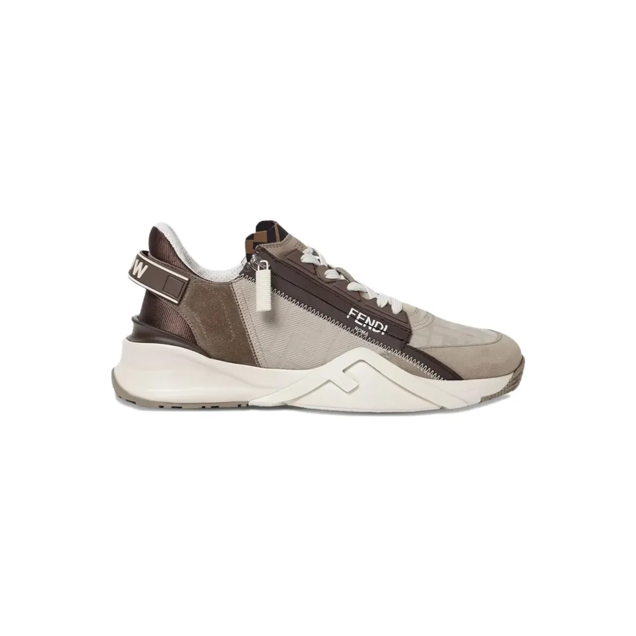 FENDI Flow Sarja sneakers – Beige (7E1766AU2O)