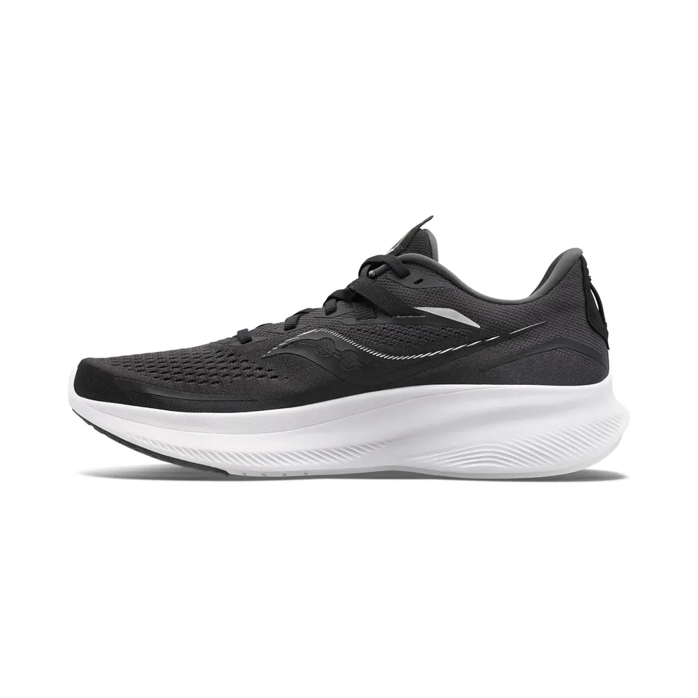 Saucony Ride 15 Black White (S20729-05)