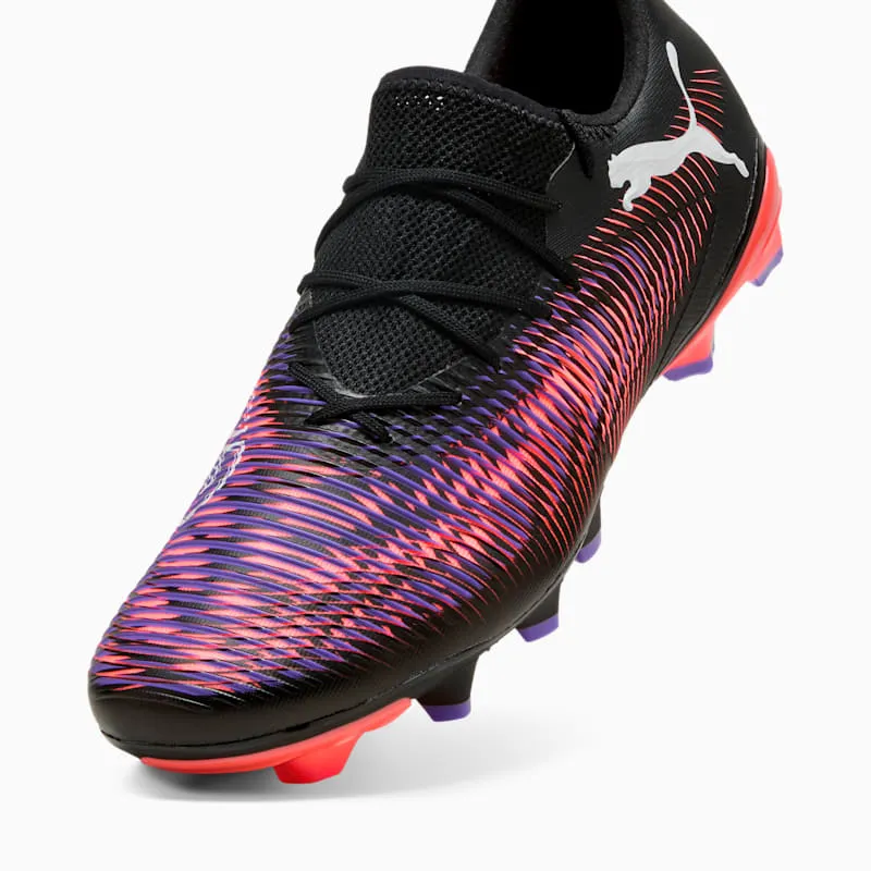 Puma Future 8 Match Low FG/AG Black White Glowing Red (108372-01)