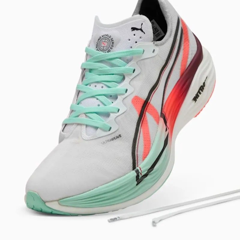 Puma Deviate Nitro Elite 3 HYROX Glowing Red Mint (312291-01)