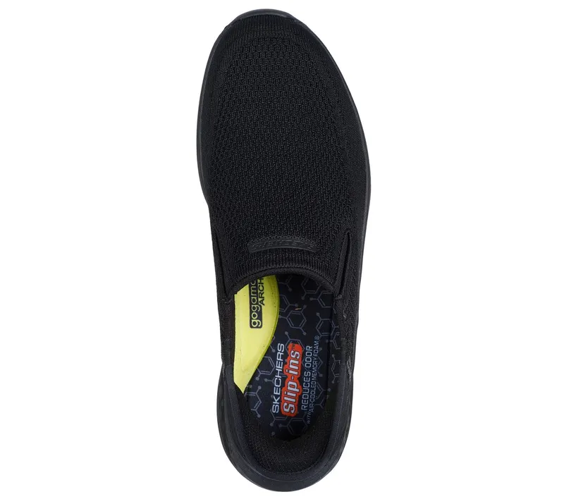 Skechers Slip-ins Relaxed Fit: Slade – Deacon Sneaker Black