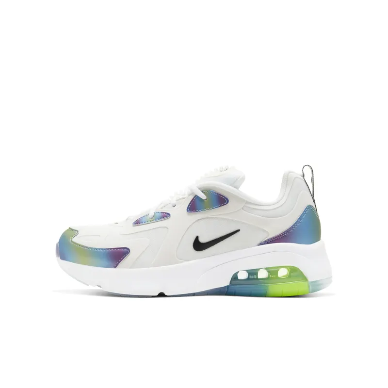 Nike  Air Max 200 Bubble Pack White (GS) Summit White/Platinum Tint-White-Black (CT9632-100)