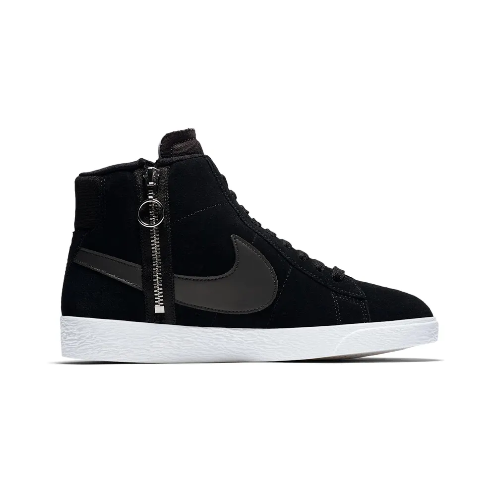Nike Blazer Mid Rebel Black White (W) Black/Summit White-Oil Grey-Oil Grey (BQ4022-001)