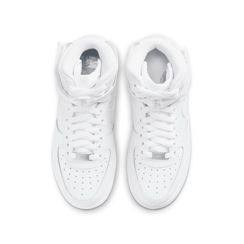 Nike Air Force 1 High LE Triple White (GS) (DH2943-111)