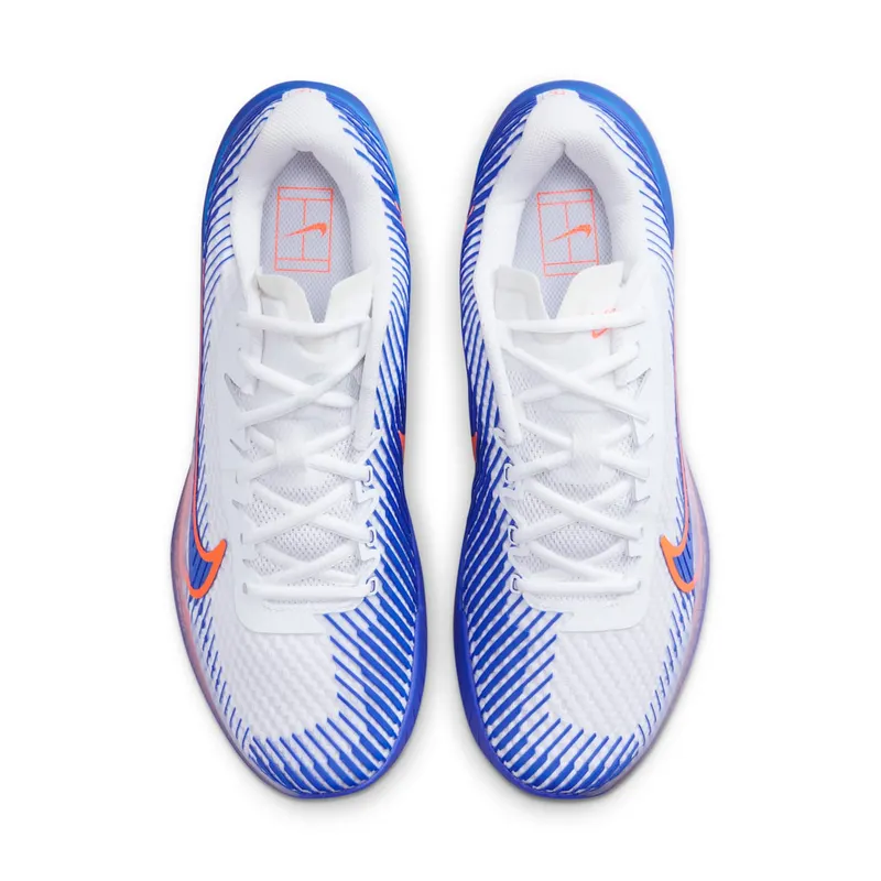 Nike Court Air Zoom Vapor 11 HC “White Hyper Crimson Hyper Royal” (DR6966-105)