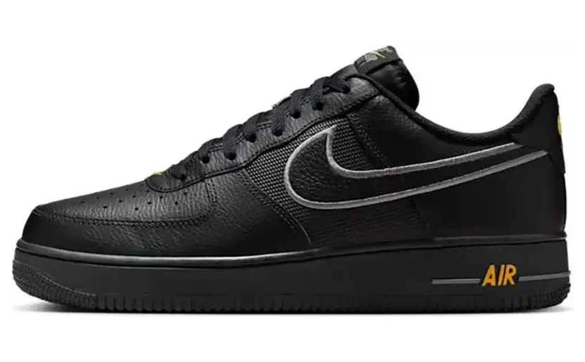 Nike Air Force 1 Low Black Laser Orange (IB7677-001)