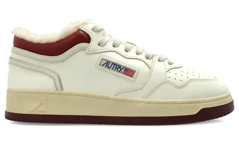 Autry Med-Way leren “White” (MYMWKX03)