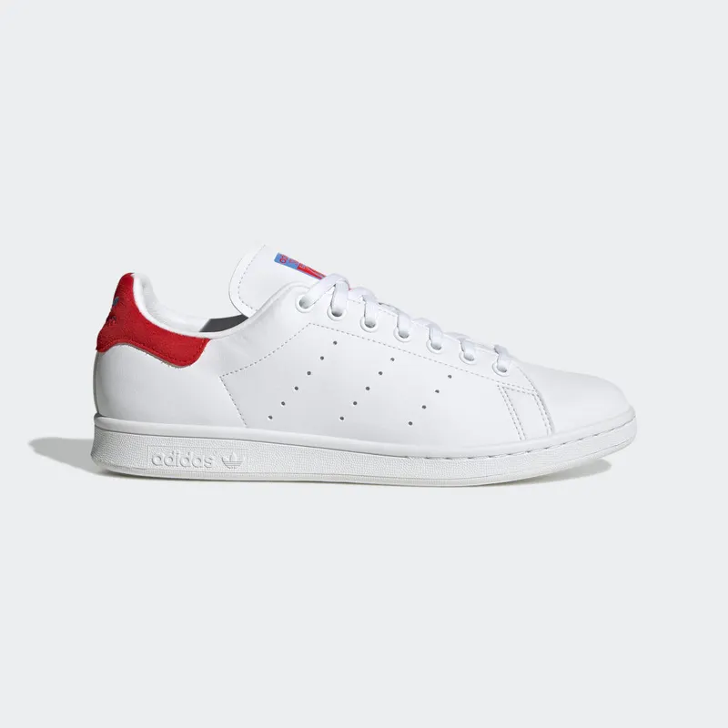 adidas Stan Smith Cloud White / Vivid Red / Real Blue (GY1042)
