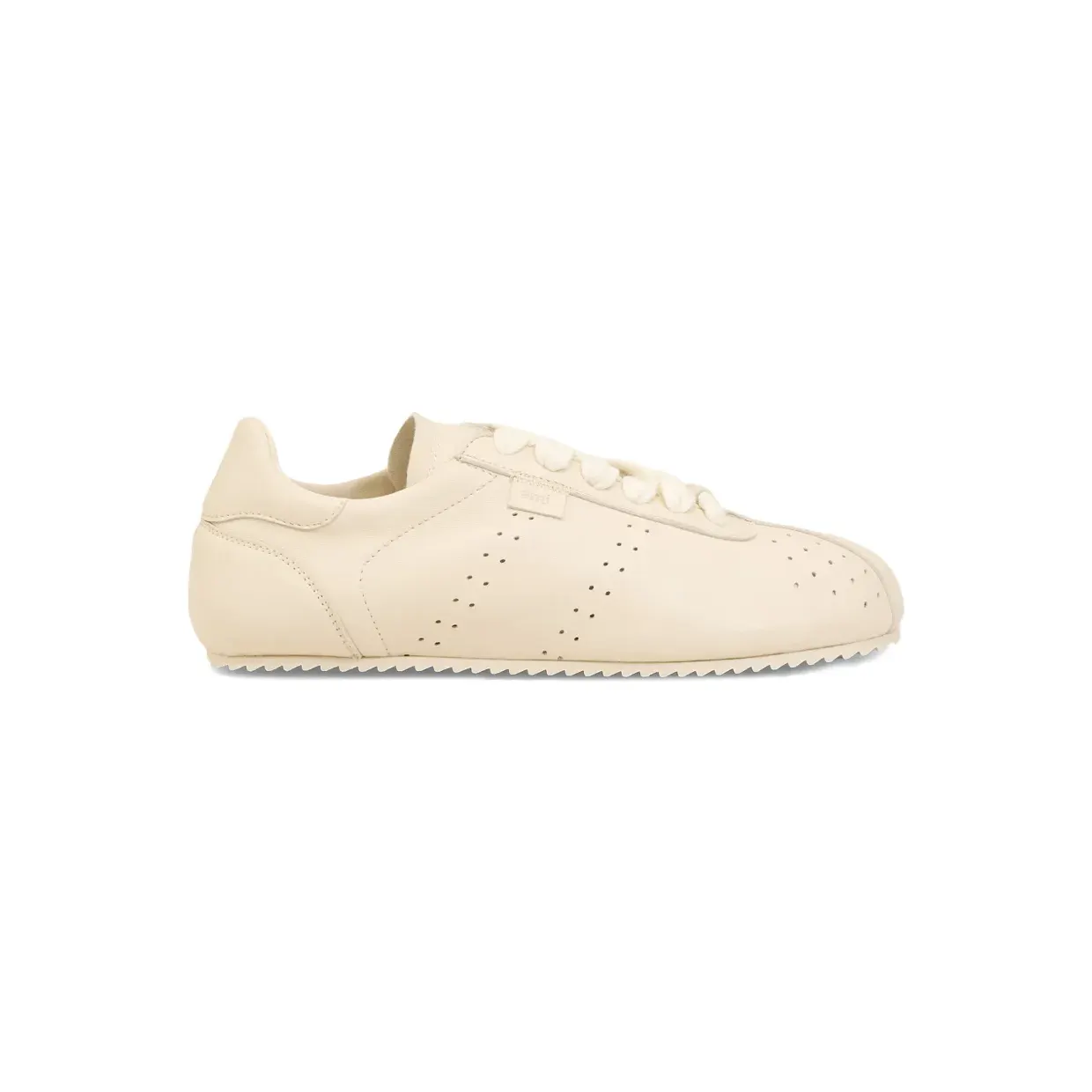 AMI Paris Soft Step leren low-top sneakers – Beige (E26USN503AL0129)