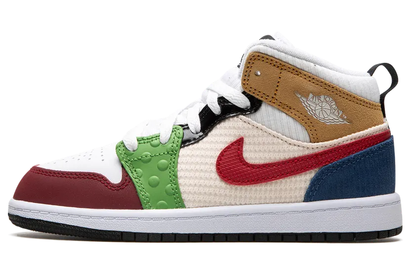 Jordan 1 MID SE PS “PATCHWORK” (DR6958-100)