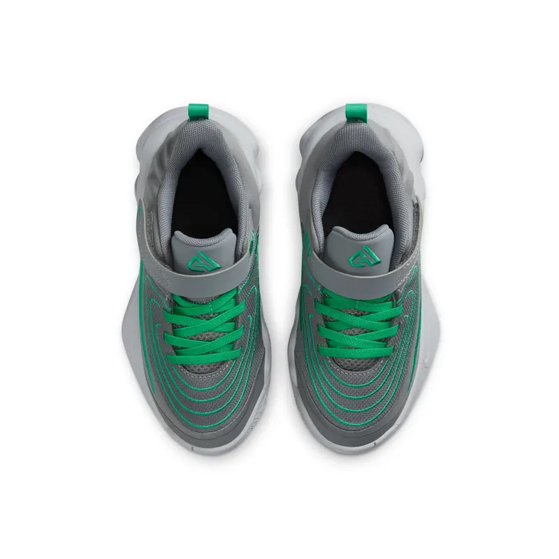 Nike Giannis Immortality 4 Smoke Grey Wolf Grey Dark Smoke Grey Stadium Green (FZ6733-002)