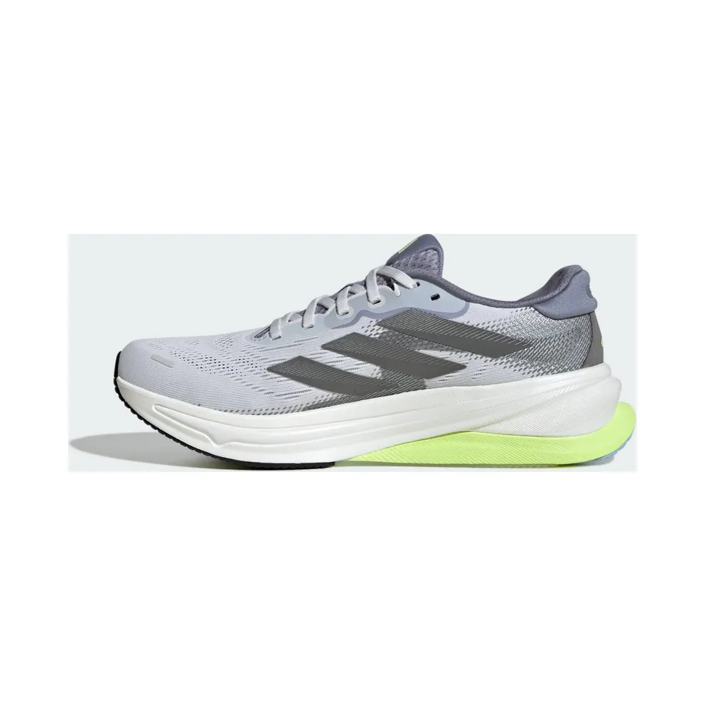 Adidas Supernova Solution 2.0 Running Shoes Dash Grey / Iron Metallic / Hi-Res Yellow (IH8720)