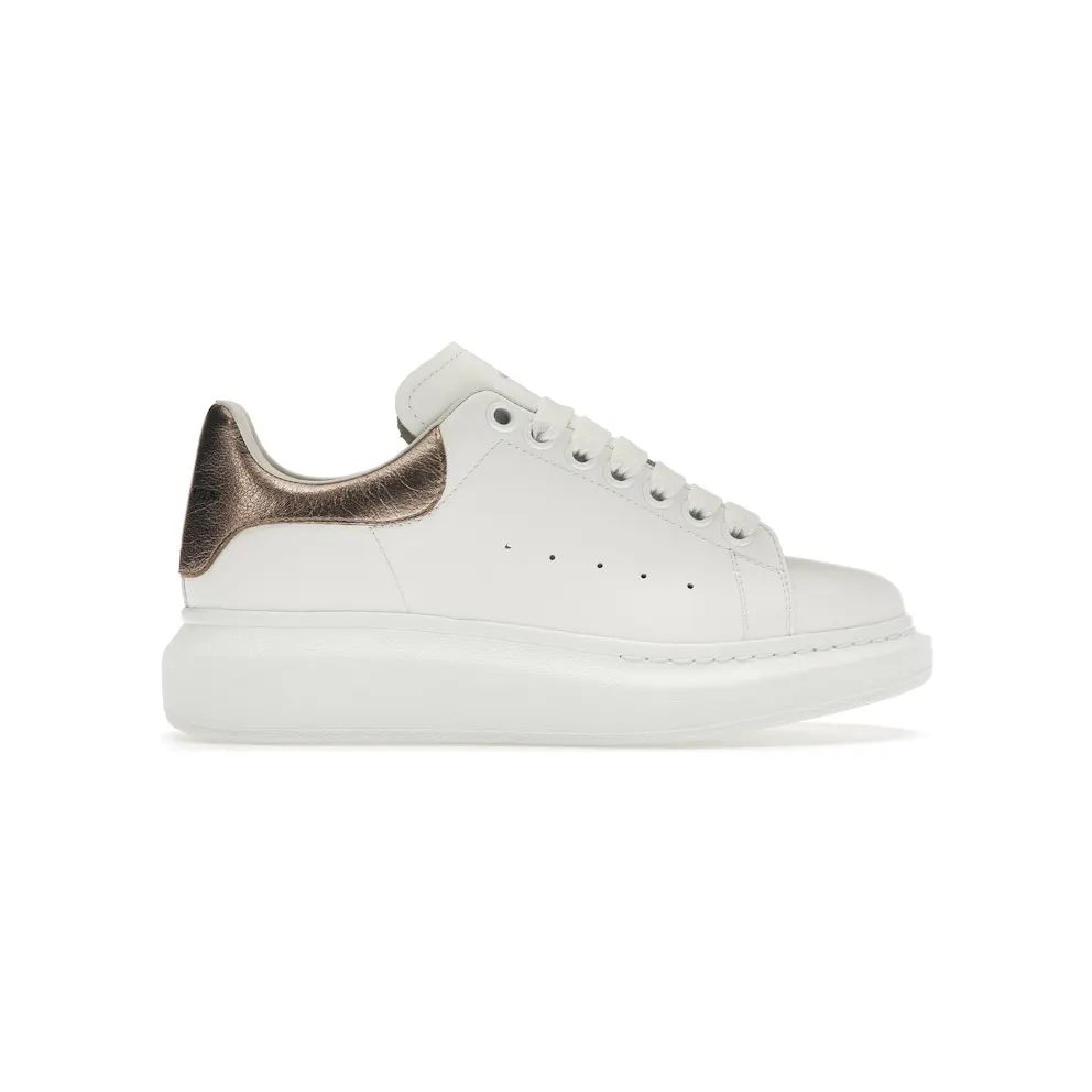 Alexander McQueen Oversized White Rose Gold (W)