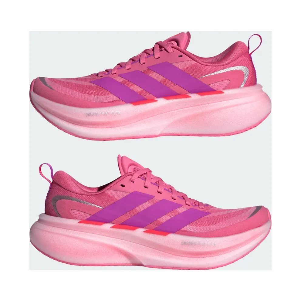 Adidas SUPERNOVA GLIDE W RUNNING SHOES Pink Fusion / Purple Burst / Lucid Red (KJ8666)