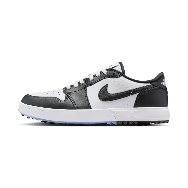 Jordan 1 Low Golf Spiked Concord “White / Black” (IQ3417-101)