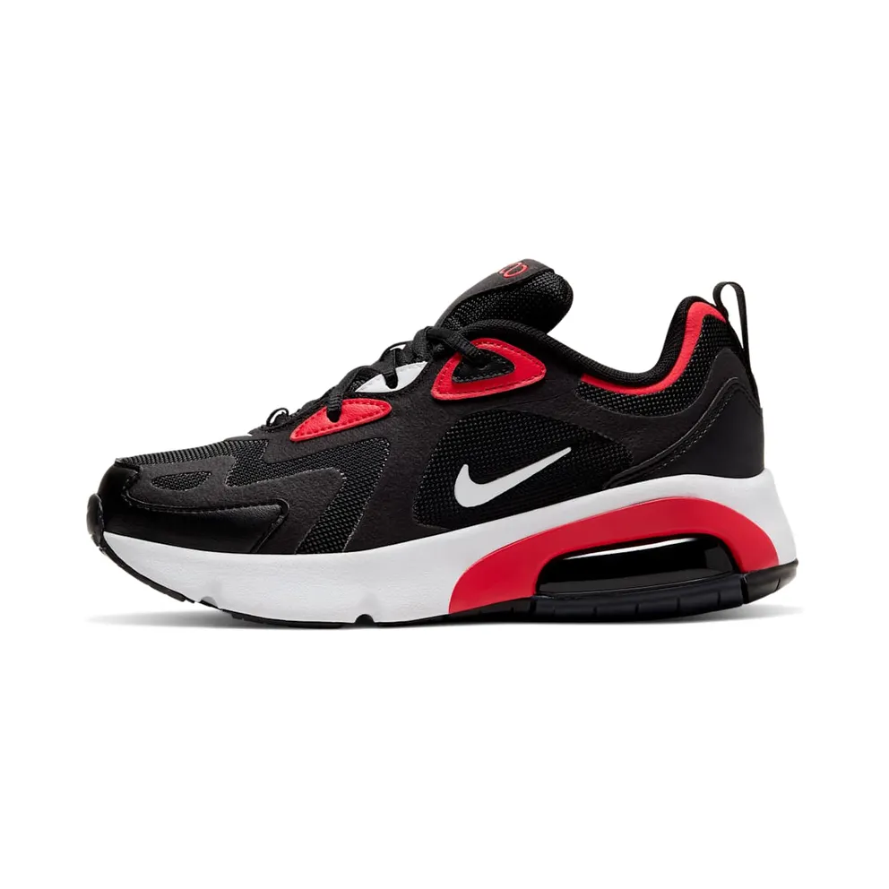 Air Max 200 Black University Red (GS)