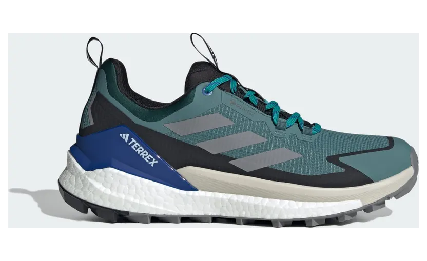 Adidas Terrex Free Hiker 2.0 Low GORE-TEX Hiking Preloved Teal / Grey Three / Core Black (JQ9908)