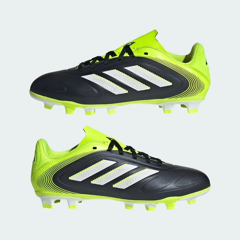 adidas Copa Pure 3 Club FG/MG Core Black Cloud White Lucid Lemon (JR2905)
