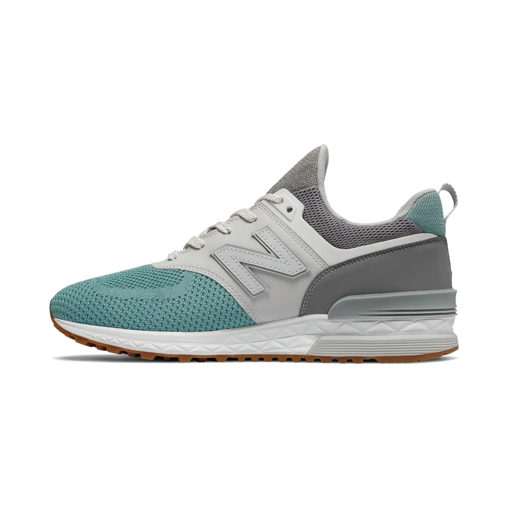 New Balance 574 Sport Gunmetal Gunmetal/Storm Blue (MS574EKW)