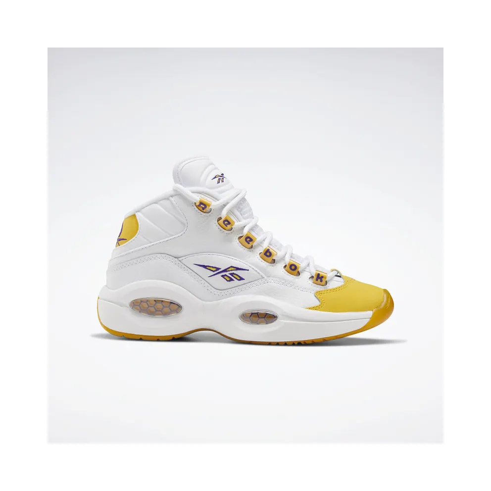 Reebok Question Mid Yellow Toe (GS)