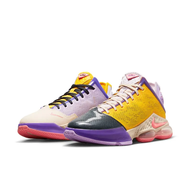 LeBron 19 Low Basketball Purple (DO9829-500)