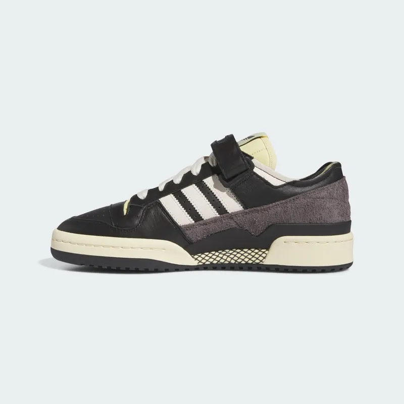 adidas Forum 84 Low Core Black / Cream White / Easy Yellow (IE3206)