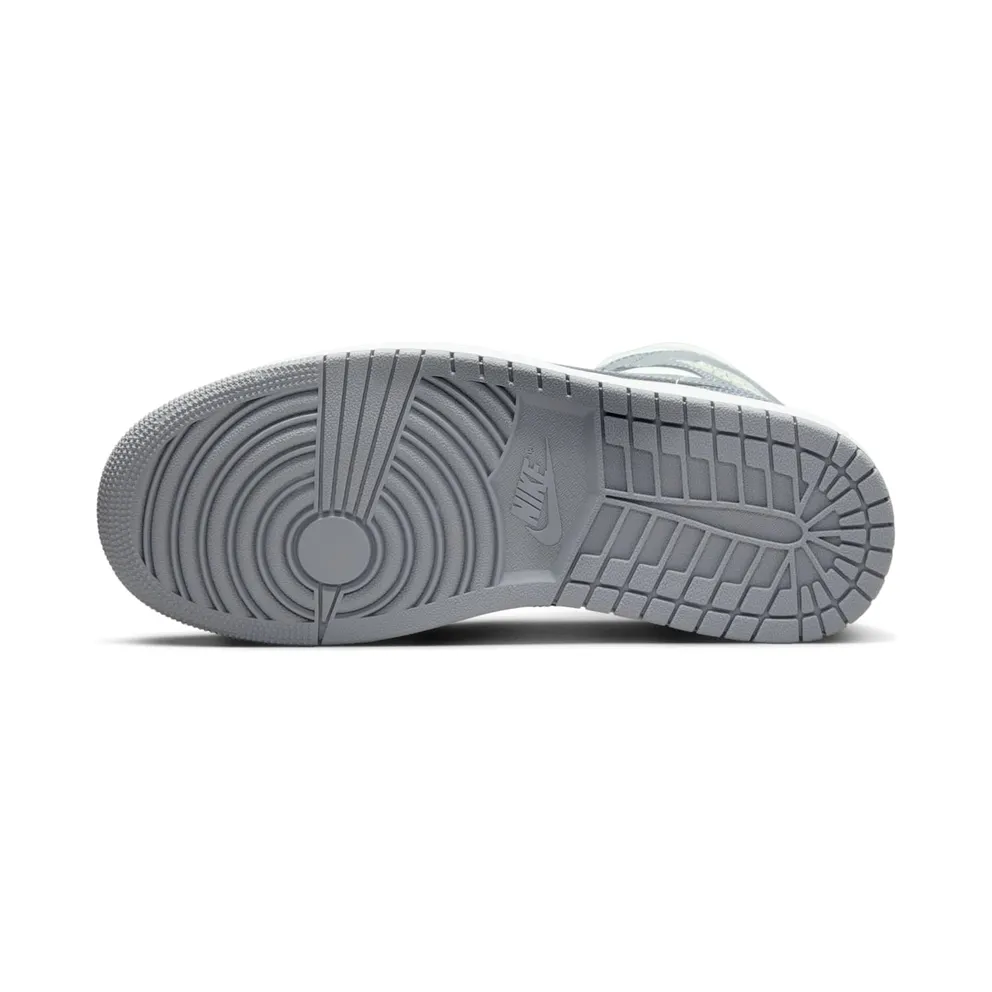 Nike Air Jordan 1 Mid Stealth Grey White (W) (BQ6472-115)