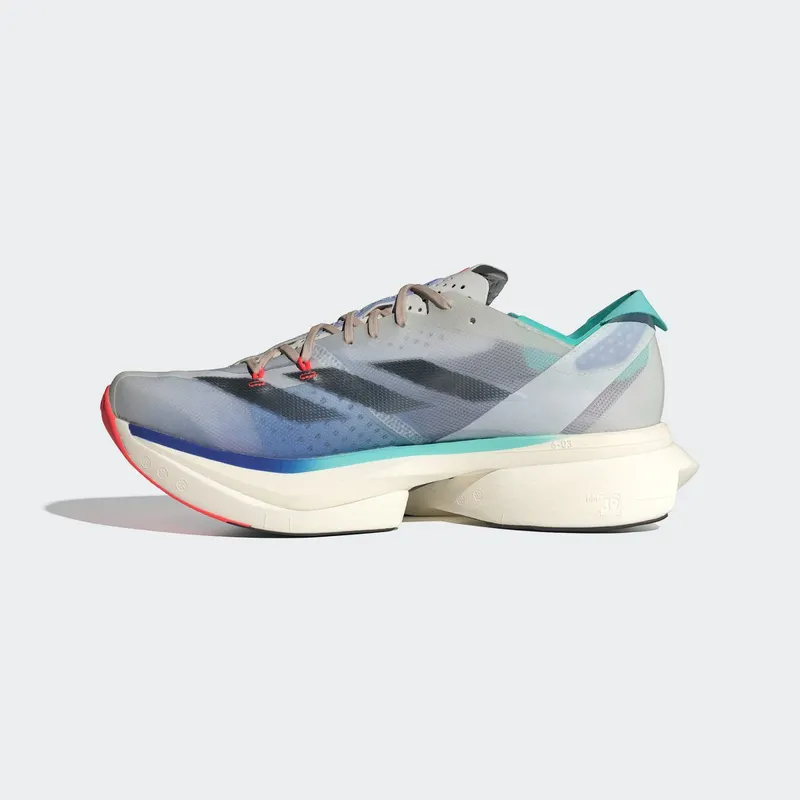 adidas Adizero Adios Pro 3 Off White Aurora Ink Flash Aqua (IE6235)