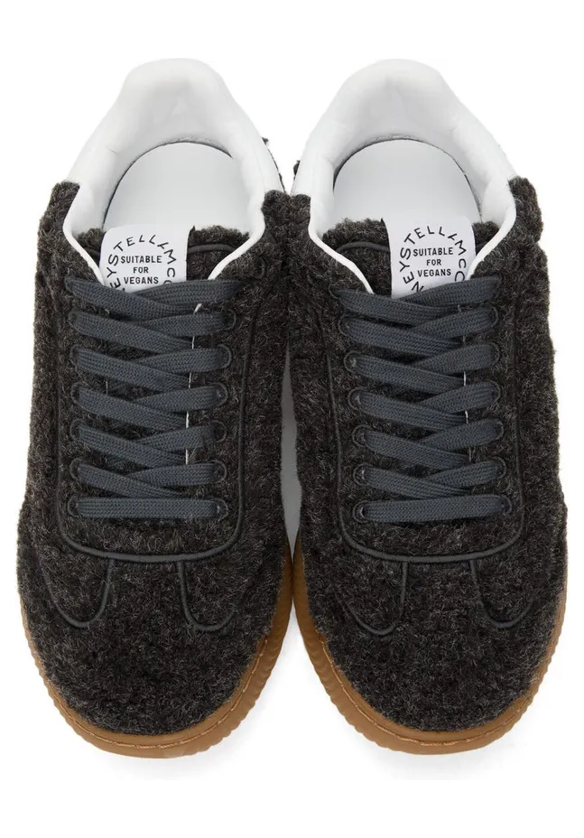 Stella McCartney Alter Curl Shearling Loop Sneakers (800408N0260) (5)